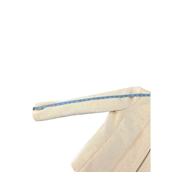 Karl Lagerfeld Pink Bright Dressy Work Office Full Zip Jacket Blazer Size 8 - Picture 13 of 14